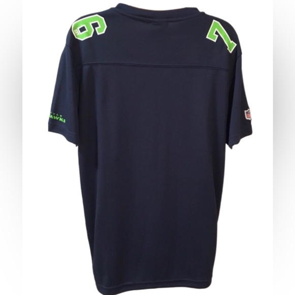 NFL Seahawks (Copy) navy blue/green neon men’s tee - Picture 3 of 7